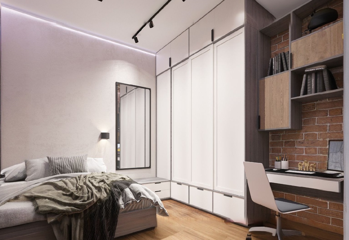Комната подростка 12,5 м²     Никитский бульвар  г. Москва